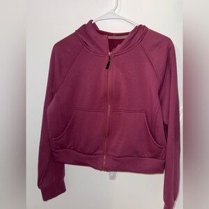 baleaf zip up hoodie dark pink/magenta